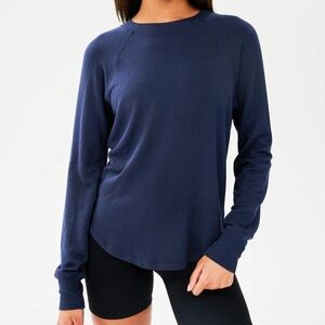 Splits 59 Warm Up Pullover Sweatshirt in Indigo - Size M